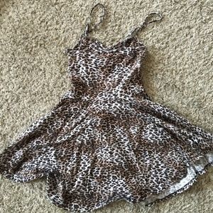 Cheetah Print Skater Dress
